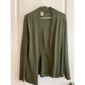 Green Cardigan